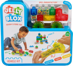 Goliath Jelly Blox Auto - Constructiespeelgoed - Zachte Bouwblokken - Pijnvrij Spelen