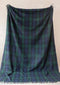 Schitterende sprei | Black Watch Tartan | King Size |Duurzaam wol | From Scotland