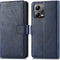 imoshion Hoesje Geschikt voor Xiaomi Poco X5 5G Hoesje Met Pasjeshouder - imoshion Luxe Bookcase - Donkerblauw