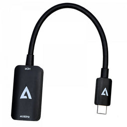 V7 V7USBCHDMI4K60HZ - Adapter USB C naar HDMI - 4K Ultra HD 60 Hz - Zwart