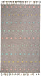 Nattiot - Dristy Medium Grey - Vloerkleed/Tapijt Voor Kinderkamer - Afmetingen 110 x 170cm