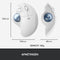 Logitech M575 - Draadloze Trackball - Ergonomisch ontwerp - Wit