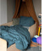 Studio Ditte Dekbedovertrek Bomen 140x220cm - Petrol Groen