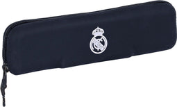 Pennenetui met 2 vakken Real Madrid C.F. Wit 20 x 5.5 x 2 cm