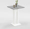 FMD - Eettafel - 70 - cm - betongrijs - en - wit
