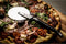 Laguiole Style de Vie - Premium Line - Pizza snijder - Zwart