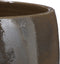 Mica Decorations Lester Bloempot - H35 x Ø38 cm - Terracotta - Donkergrijs
