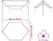 vidaXL - Kampeerluifel - waterdicht - 462x306x211 - cm - olijfgroen