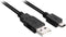 Sharkoon 4044951015559 - USB 2.0 kabel - USB-A naar Mini-USB-B - Zwart 50cm