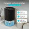 Bloomfold Compact Luchtontvochtiger - 250ML per dag - 700ML reservoir - voor slaapkamer en woonkamer