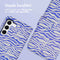 iMoshion Hoesje Geschikt voor Samsung Galaxy S22 Hoesje Met Pasjeshouder - iMoshion Design Bookcase smartphone - Meerkleurig / White Blue Stripes