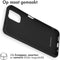 iMoshion Hoesje Geschikt voor Nokia G21 / G11 Hoesje Siliconen - iMoshion Color Backcover - Zwart