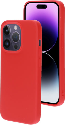 Mobiparts iPhone 14 Pro - Silicone Cover - Soft-touch - Rood