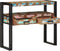 vidaXL - Eettafels - Multikleur - 90x33x75 - cm - Massief - Gerecycled - Hout - & - Metaal