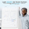 BRASQ Flipover - 70x100cm - Verstelbaar Whiteboard - Magnetisch - Aluminium