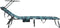 vidaXL - Opvouwbaar - Ligbed - met - Luifel - Bladprint - 600D - Oxford - Stof