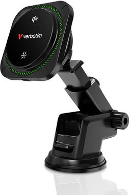 Verbatim Charge 'n' Drive Qi2 - Draadloze autolader 15W - RGB zwart