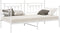vidaXL - Ligbed - Frame - Wit - 100x190 - cm - Staal