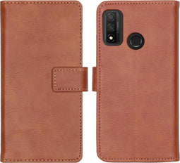 iMoshion Hoesje Geschikt voor Huawei P Smart (2020) Hoesje Met Pasjeshouder - iMoshion Luxe Bookcase - Bruin