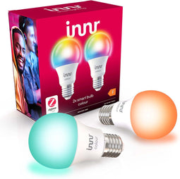 Innr E27 - Slimme LED Lamp - 16 miljoen kleuren - Wit en Gekleurd