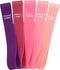 Nuvance Weerstandsbanden Set - 5 Delige Set - 5 Weerstanden - Roze (5 stuks)