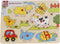 Big Tree Vormenpuzzel Boerderij Junior 30 X 22 Cm Hout 9-delig