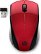 HP 220 - Draadloze muis - Optische sensor 1600dpi - Rood