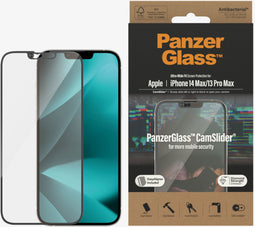 PanzerGlass 2797 - Screenprotector - Antibacterieel gehard glas met cameracover - iPhone 14 Plus / 13 Pro Max
