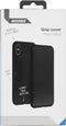 Accezz Hoesje Geschikt voor iPhone Xs Max Hoesje Siliconen - Accezz Impact grip Backcover - Zwart