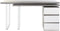 Bureau DKD Home Decor Natuurlijk Grijs Metaal MDF (150 x 120 x 75 cm)