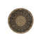 Placemat DKD Home Decor Zwart Natuurlijk 38 x 38 x 1 cm