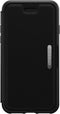 Otterbox Strada Folio - Flip cover - Schokbestendig - Leer - Zwart voor iPhone SE (2nd gen)/8/7