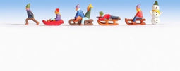 NOCH 45819 TT Kinderen figuren Geverfd, Staand, Zittend