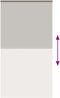 vidaXL - Doucherolgordijn - met - cassette - 120x240 - cm - stofbreedte - 116 - cm