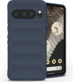 iMoshion Hoesje Geschikt voor Google Pixel 8 Pro Hoesje Siliconen - iMoshion EasyGrip Backcover - Donkerblauw