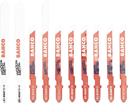 Bahco 91-METAL-10P Decoupeerzaagbladenset voor metaal, 10-delig 1 set(s)