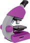 Bresser Junior Microscoop – 40x640x – Paars – Incl. Accessoirespakket – Voor Transparante Preparaten