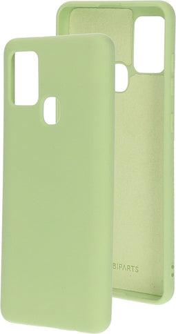Mobiparts Samsung Galaxy A21s (2020) - Silicone Cover - Soft-touch - Pistache Green