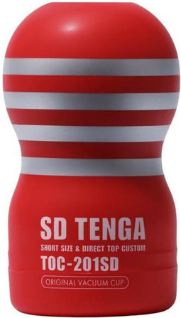 Tenga SD Original - Handmatige masturbator - Ergonomisch en klein - Rood