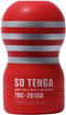 Tenga SD Original - Handmatige masturbator - Ergonomisch en klein - Rood