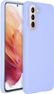 Accezz Liquid Silicone Backcover - Samsung Galaxy S21 - Schokabsorberend - Paars