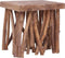 vidaXL - Salontafel - takken - 40x40x40 - cm - gemengd - gerecycled - hout