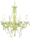 Plafondlamp DKD Home Decor Metaal Groen Acryl 25 W (51 x 51 x 100 cm)