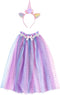 Great Pretenders Verkleedkledij Unicorn - Cape met diadeem - 4/6 jaar