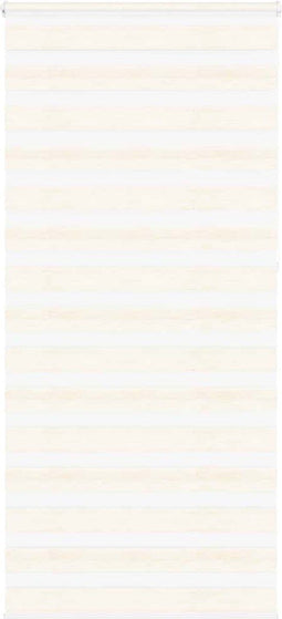 vidaXL - Zebra - rolgordijn - 110x230 - cm - stofbreedte - 105,9 - cm - marmerbeige