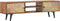 vidaXL - Tv-meubel - 140x30x40 - cm - massief - acaciahout