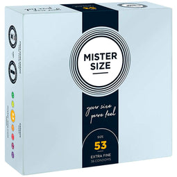 Condooms Mister Size Ø 5,3 cm (36 pcs)