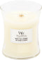 WoodWick Hourglass Medium Geurkaars - White Tea & Jasmine - 60 branduren
