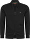 Cappuccino Italia Fleece Zip Jack - Heren Vest - Katoen Polyester - Zwart - Maat XL