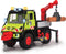 Dickie Toys Unimog U530 - 50 cm - Bestuurbare kraan - Licht & Geluid - Speelgoedvoertuig